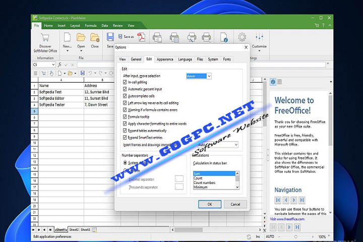 softmaker freeoffice rev. version 1218- x64bit Free Download