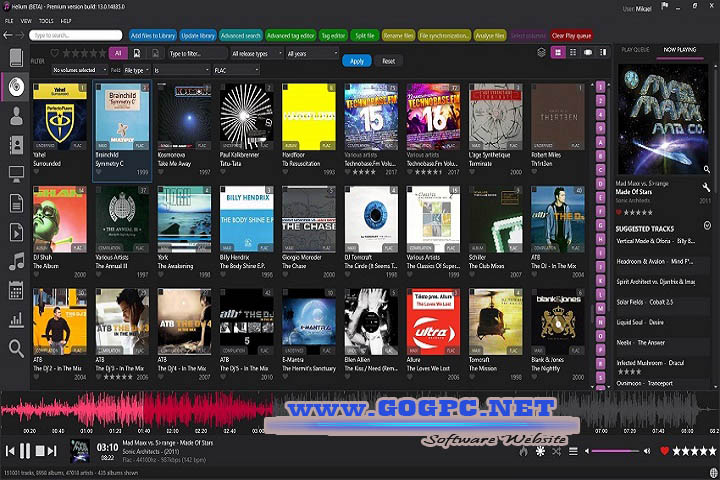 Helium Music Manager Version 17.2.193 Premium PC Software