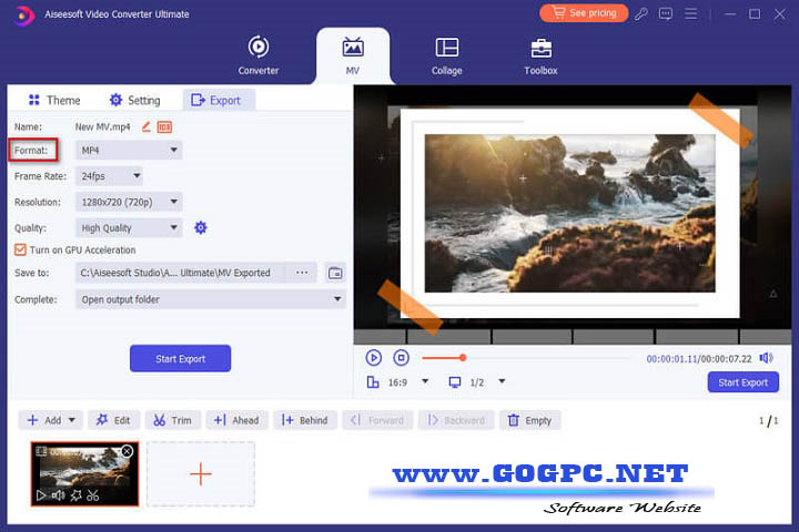 Apeaksoft Video Converter Ultimate - v2.3.50 x64 GOGPC.Net