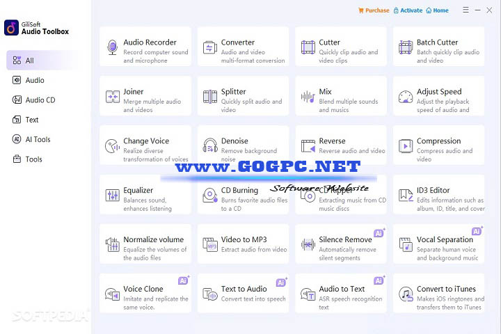 GiliSoft Audio Toolbox Suite - Version 12.4.0 PC Software