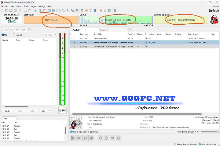 RadioBOSS Advanced - Version 7.0.6.3 x64 GOGPC.Net