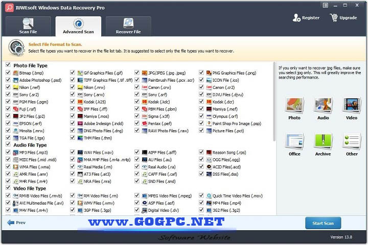 Rcysoft USB Flash Drive Data Recovery Pro v8.9.0.0 GOGPC.Net