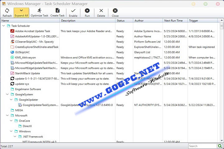 Yamicsoft Windows Manager - Version 2.0.5 x64 GOGPC.Net