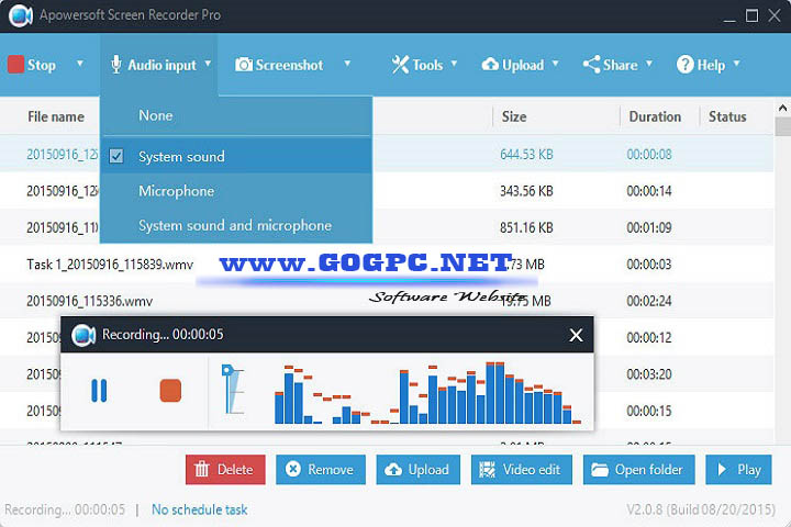 Apowersoft Screen Capture - Version 1.5.5.0 x64 GOGPC.Net